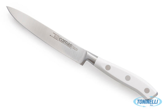 Comas Marble Coltello Multiuso Inox Cm 23 Manico Bianco 2Mm - 24437