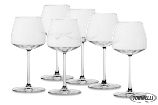Pasabahce  Mirage Elegant-Confezione 6 Calici Vini Bianchi Cl.42,5 Nude  66092 -
