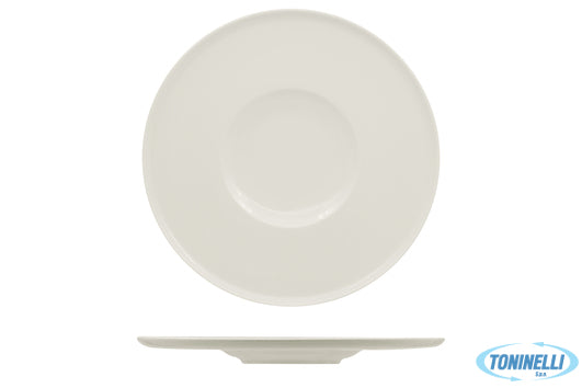 Ariane Fine Porcelain Privilege - Piatto Piano Gourmet Cm 28- Allumina - 22305