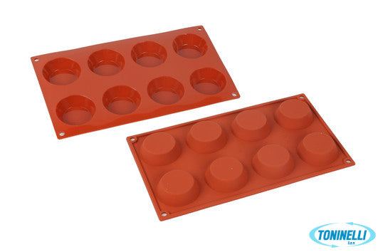 Silikomart Prof-Stampo 8 Tartellette Mm60X17 - 2933700