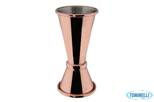 Ilsa                 Rame Jigger -Misurino Cocktail  Inox Cl 2-4 4534 - 4146