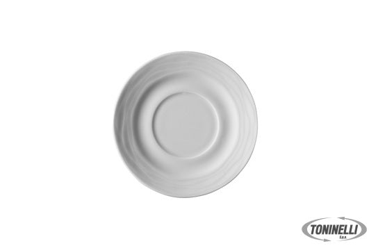 Kutahya Seramik Sea Wave Bianco-Piattino Tazza Caffe Sw01Kt00 - 8082