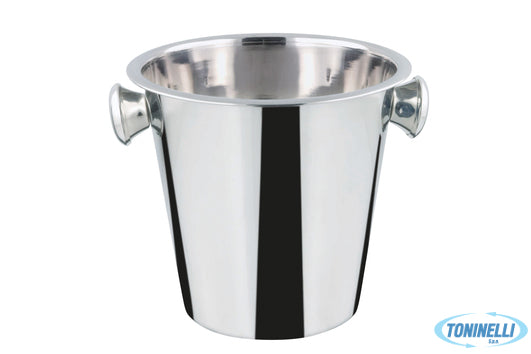 Ilsa Secchiello Champagne Acciaio Inox Cm 20 Con Pomoli - 49406