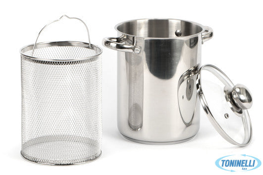 Import Cottura Spargy - Asparagera Inox Con Coperchio Cm.16 Imperial Inox - 748