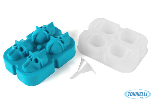 Ilsa Stampo Silicone 4 Teschi Di Ghiaccio Cm 5X3X4 4542 - 9677