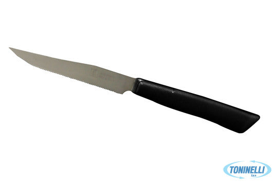 Coltellerie Inox Bonomi Standard -Confezione 6 Coltelli Bistecca Lama Cm 11 Ner
