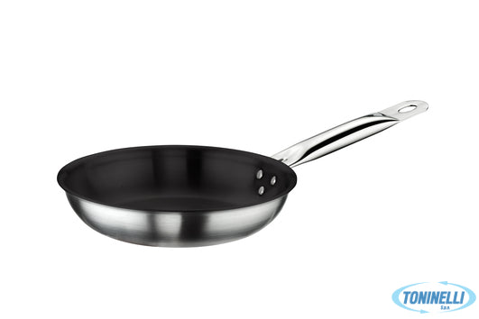 Pinti Inox Tender 3 Layers Antiaderente-Padella Saltare Cm 24 37313B24 - 15786