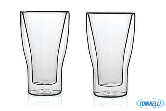 Bormioli Luigi Thermic Glass Set 2 Bicchieri Latte Macchiato Cl.34 10355-01 - 2
