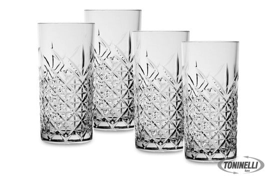 Pasabahce Timeless-Confezione 4 Bicchieri Long Drink Cl.30 52820 - 3781