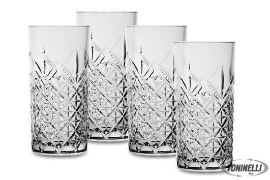 Pasabahce  Timeless-Confezione 4 Bicchieri Long Drink Cl.45 52800 - 3287