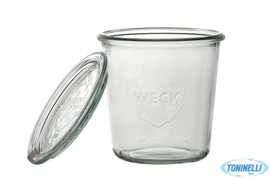 Dosen-Zentrale Zuchner Gmbh Weck H Cilindrico - Vasetto Ml.290 Con Coperchio Mm8