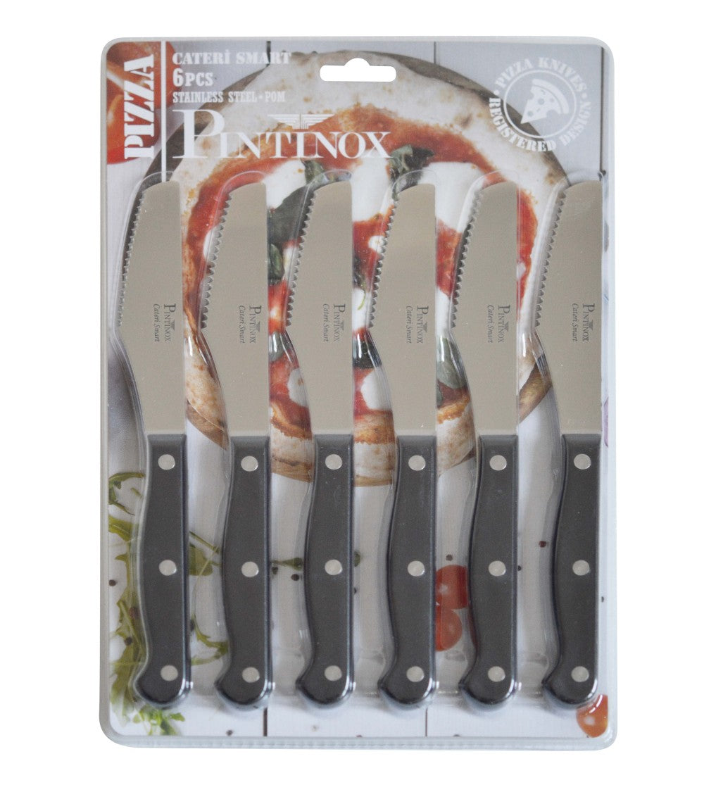 Coltello pizza Cateri Smart blister 6 pezzi