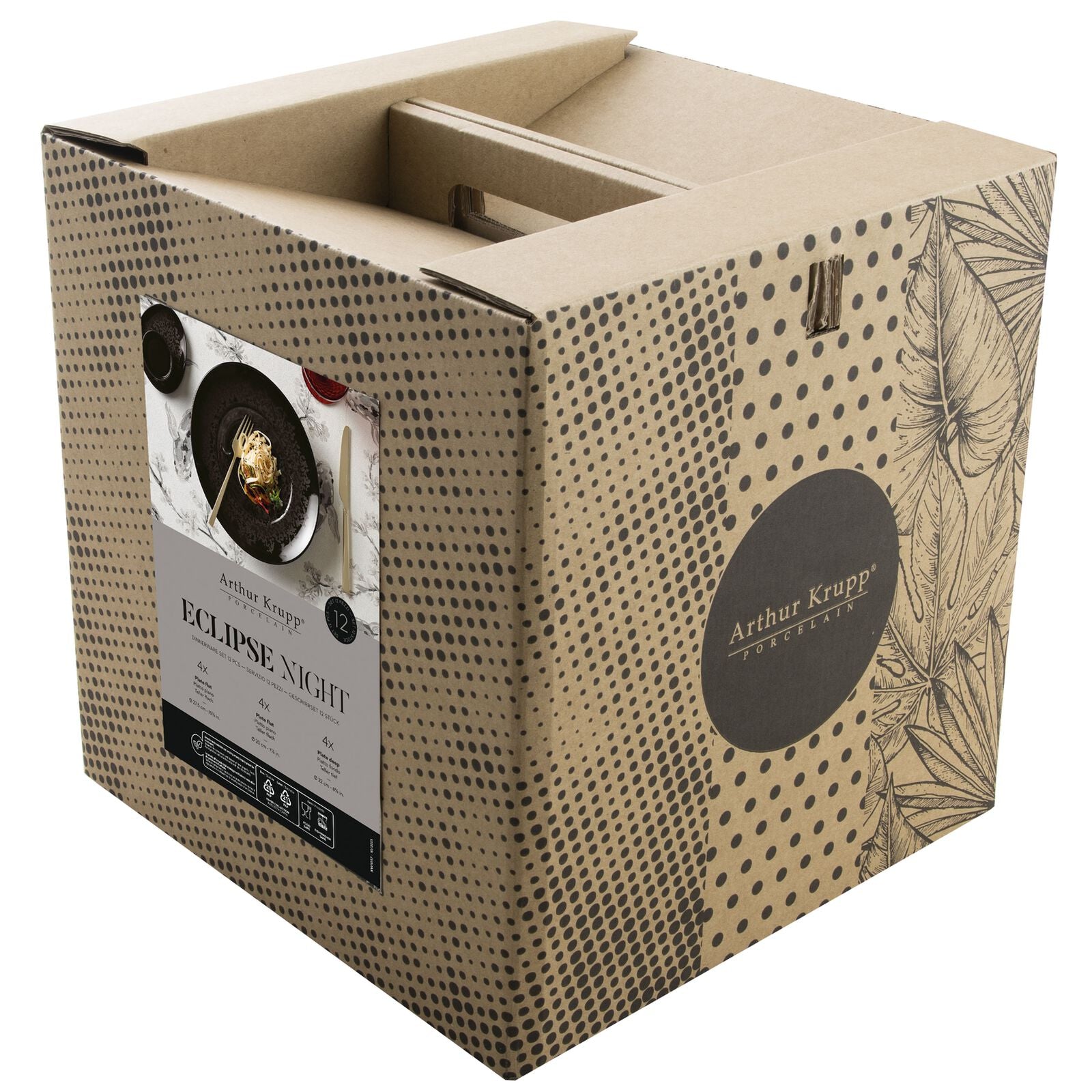 Eclipse - set 12 piatti