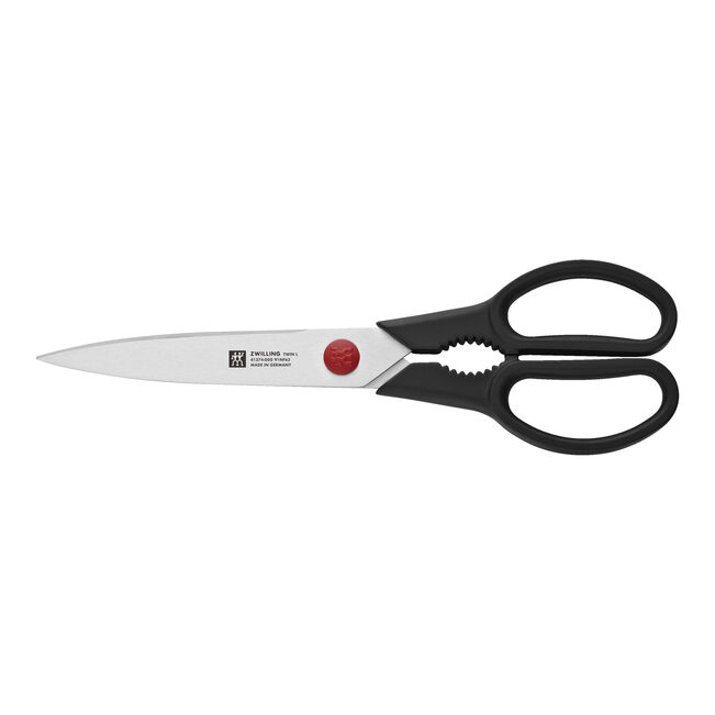 GOURMET - 7-pz., Set di coltelli con ceppo, grigio