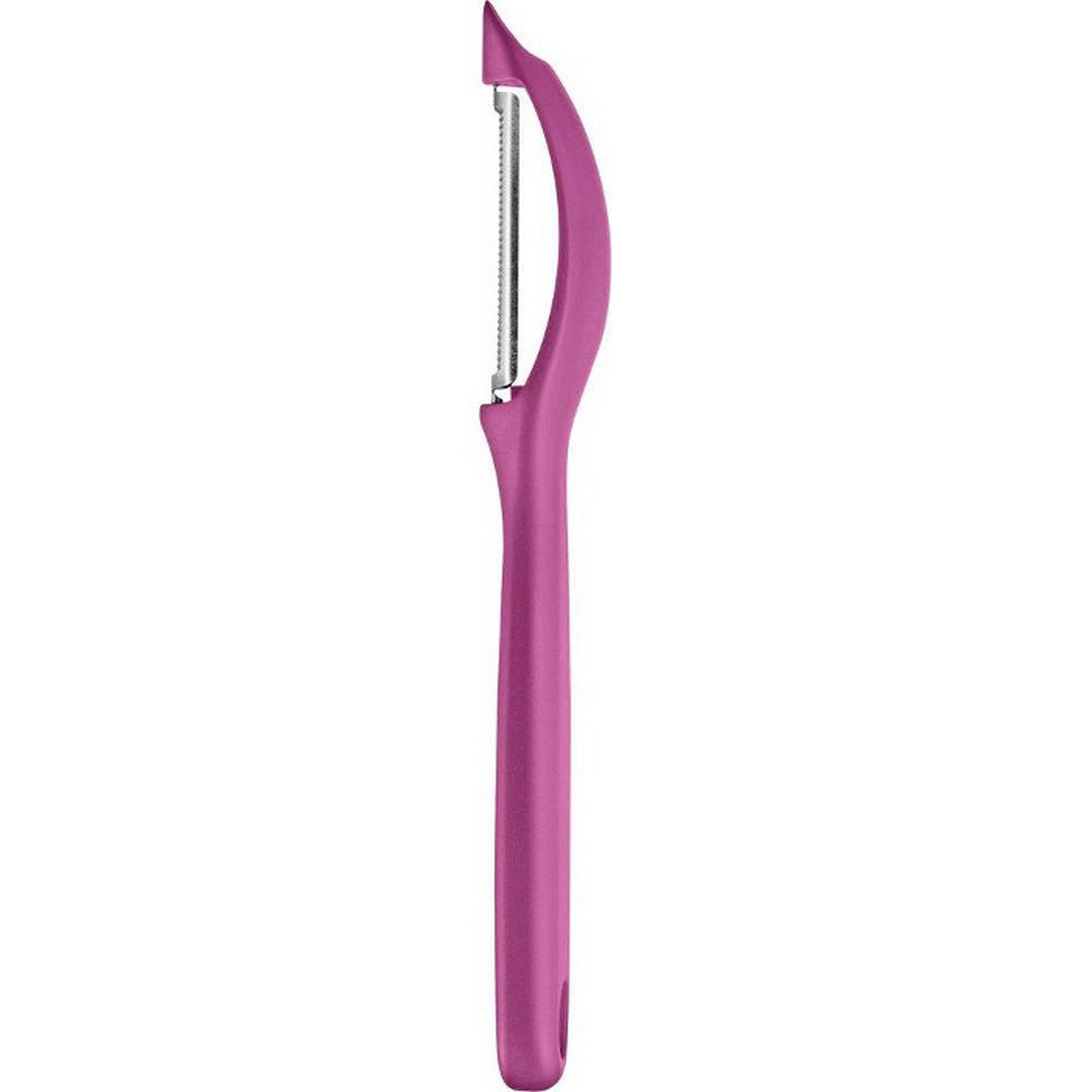 Victorinox Pelapatate Universale Pendolo Seghettato Doppio Taglio Fucsia