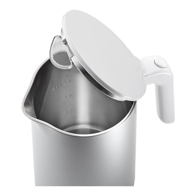 Enfinigy Bollitore elettrico Pro - 1,5 l, colore argento
