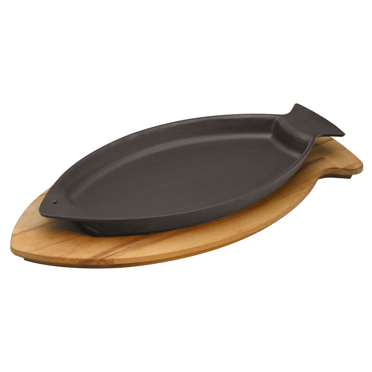 Paderno Piatto Pesce Cm 15X25 Con Supporto - 44220S24