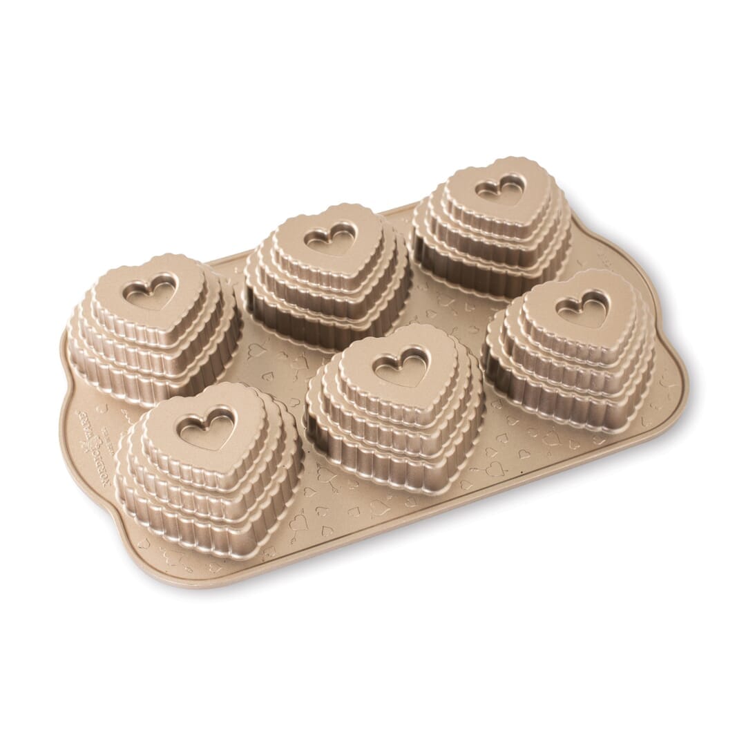 Nordic Ware Stampo Muffin Heart Cakelet