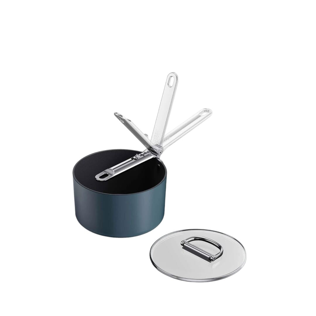 Joseph Joseph Space Pentola Antiaderente Con Manico Pieghevole