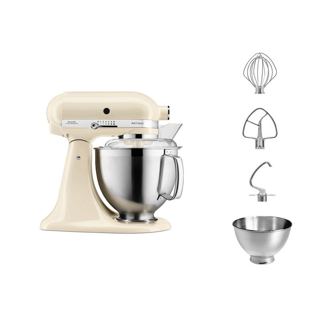 Artisan Sbattitore Da Cucina 5Ksm185Pseac In Acciaio Inox Crema