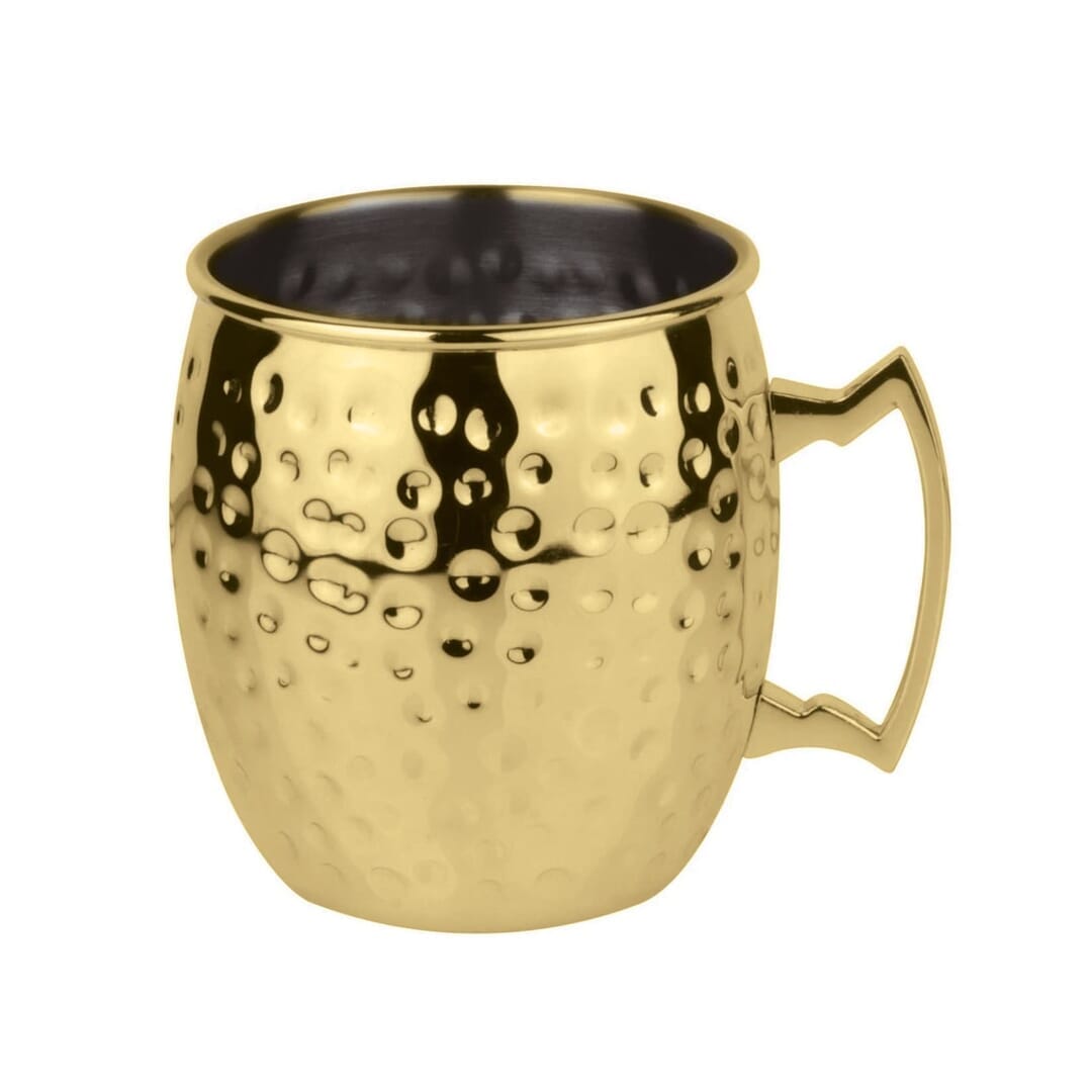 Paderno Tazza Moscow Mule Inox Oro Martellato