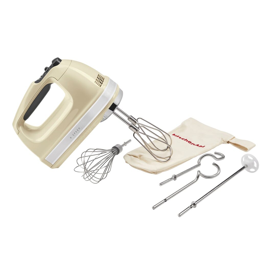 KitchenAid Sbattitore elettrico 9 velocità Almond Cream