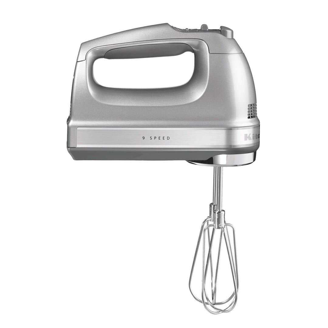 KitchenAid Sbattitore elettrico 9 velocità Contour Silver