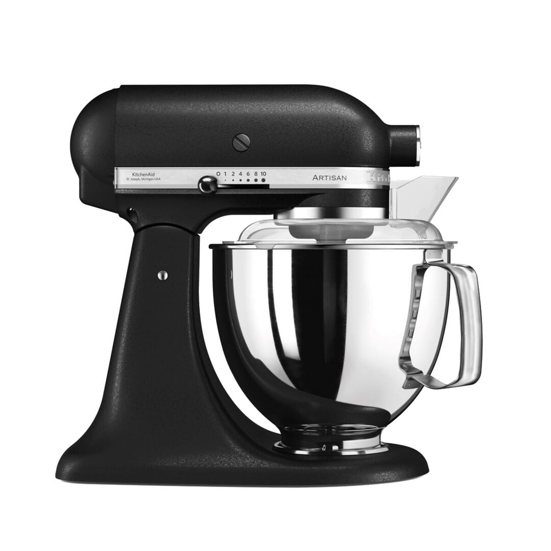 KitchenAid Artisan - Planetaria c/testa reclinabile 4,8L Cast Iron Black