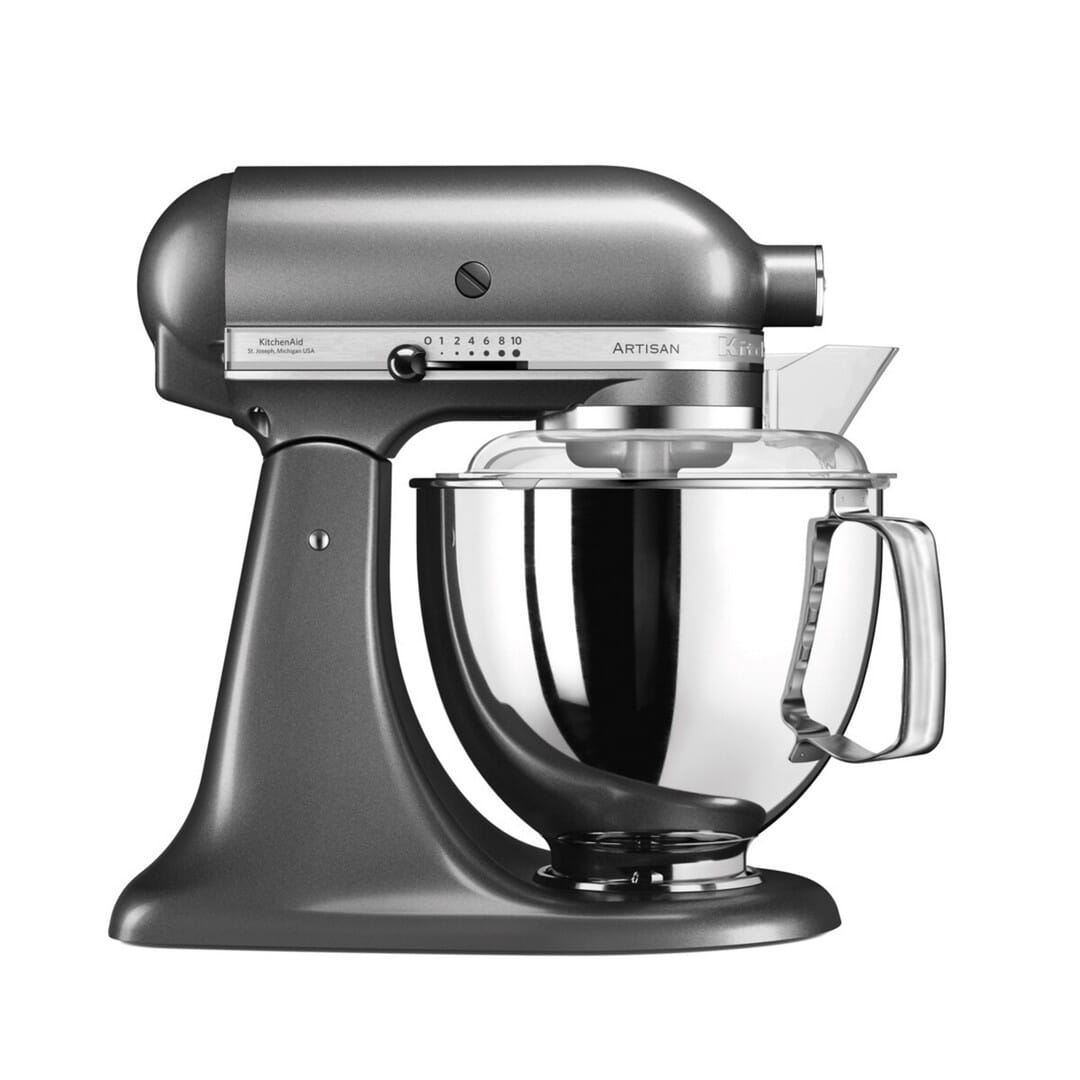 KitchenAid Artisan - Planetaria c/testa reclinabile 4,8L Medallion Silver