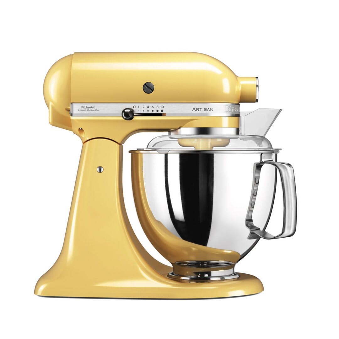 KitchenAid Artisan - Planetaria c/testa reclinabile 4,8L Majestic Yellow