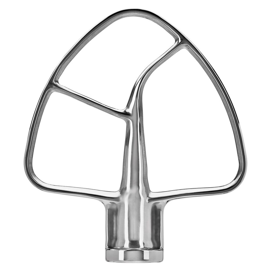 KitchenAid Frusta piatta per planetarie di medie dimensioni, inox