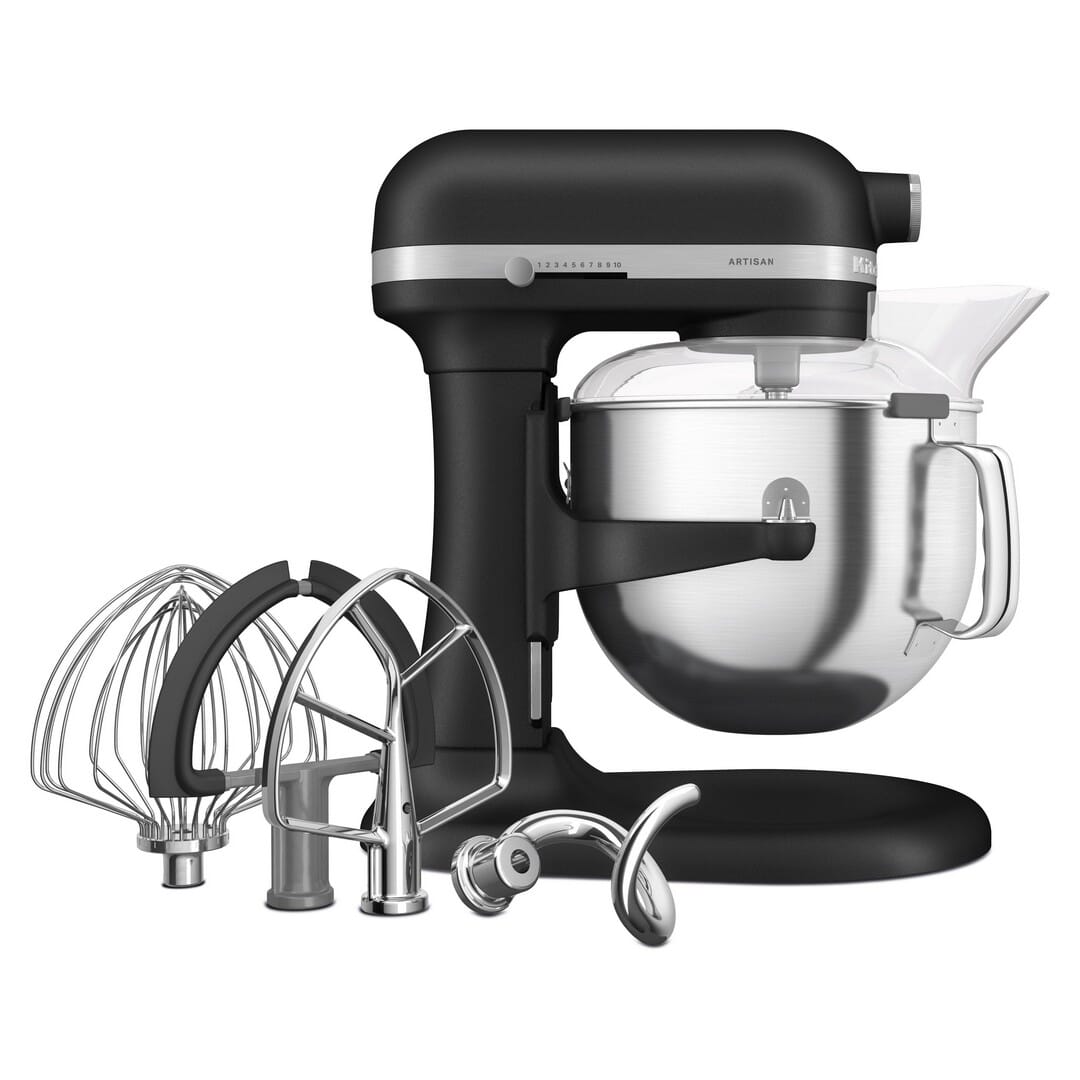 KitchenAid Artisan - Planetaria c/ciotola sollevabile 6,6L Cast Iron Black