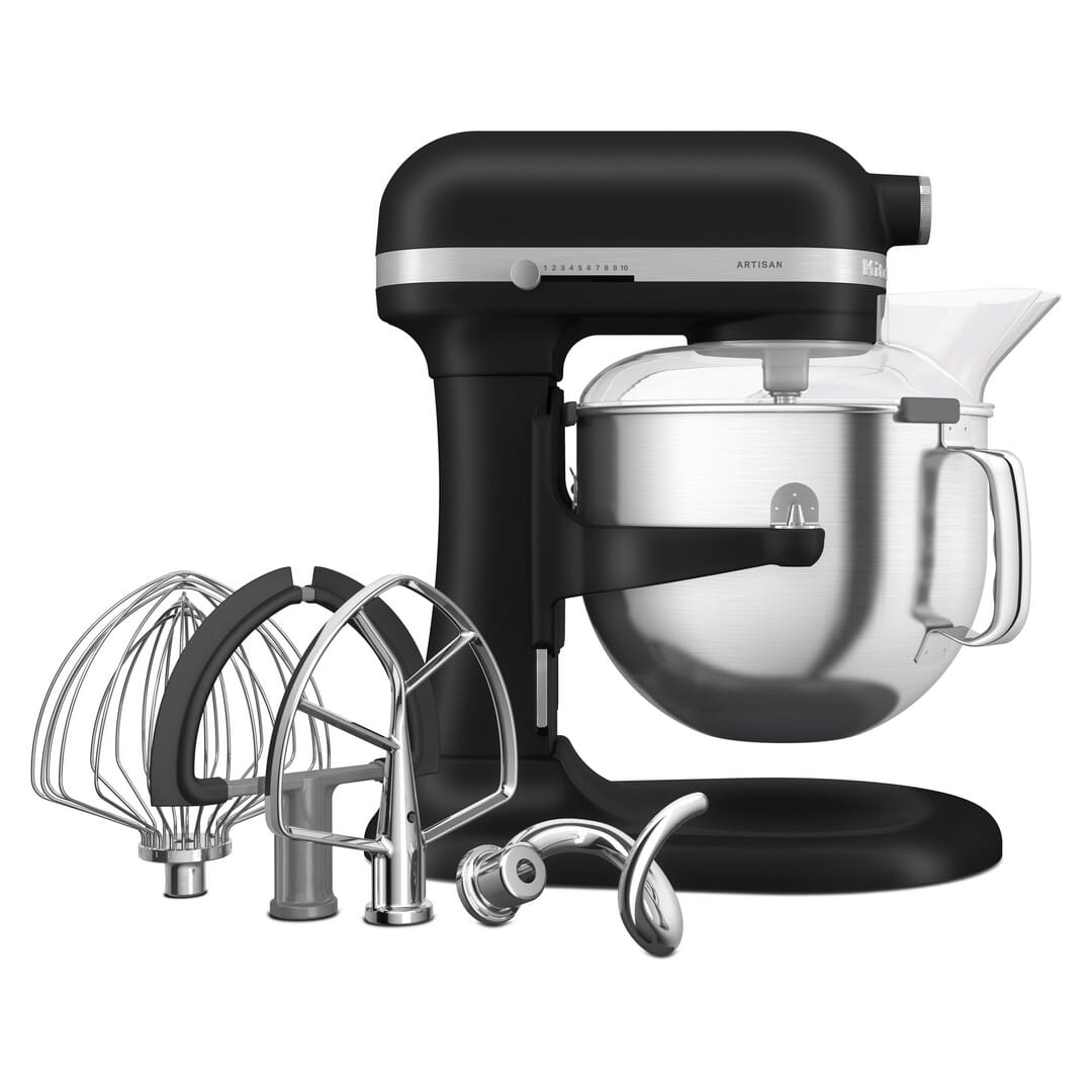 KitchenAid Artisan - Planetaria c/ciotola sollevabile 6,6L Matte Black