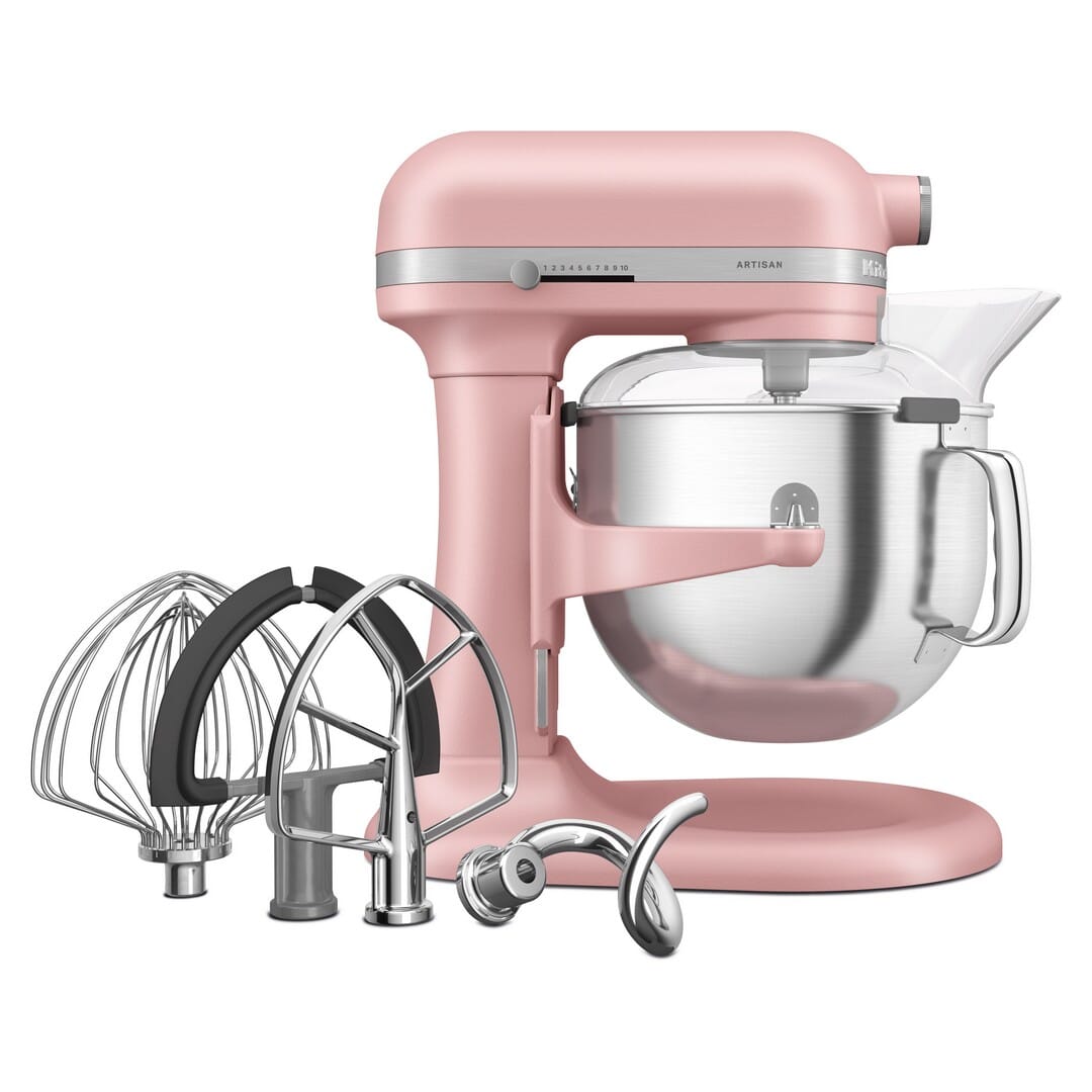 KitchenAid Artisan - Planetaria c/ciotola sollevabile 6,6L Dried Rose