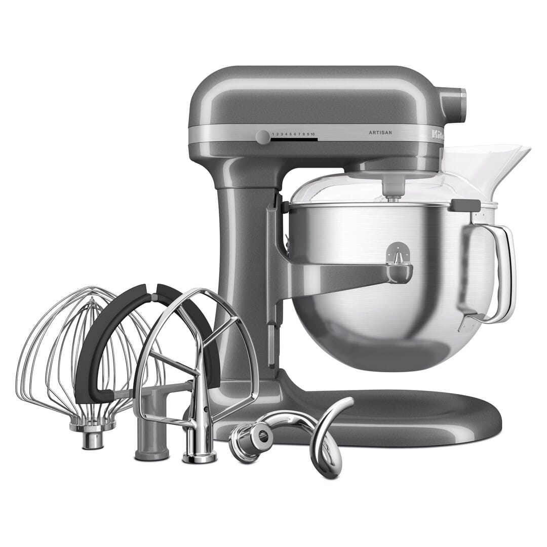KitchenAid Artisan - Planetaria c/ciotola sollevabile 6,6L Medallion Silver