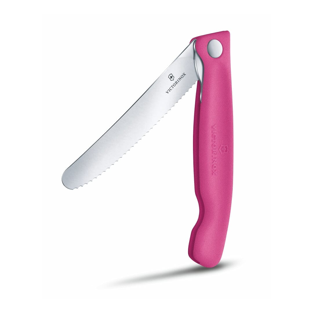 Victorinox Swiss Classic Coltello Pieghevole Per Verdure Rosa