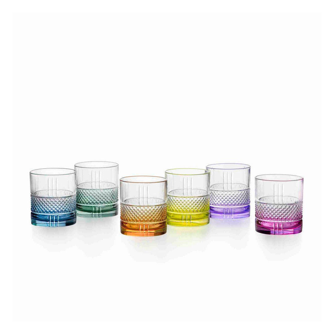 RCR Set 6 Pz Bicchieri Brillante Dof - 27625020206