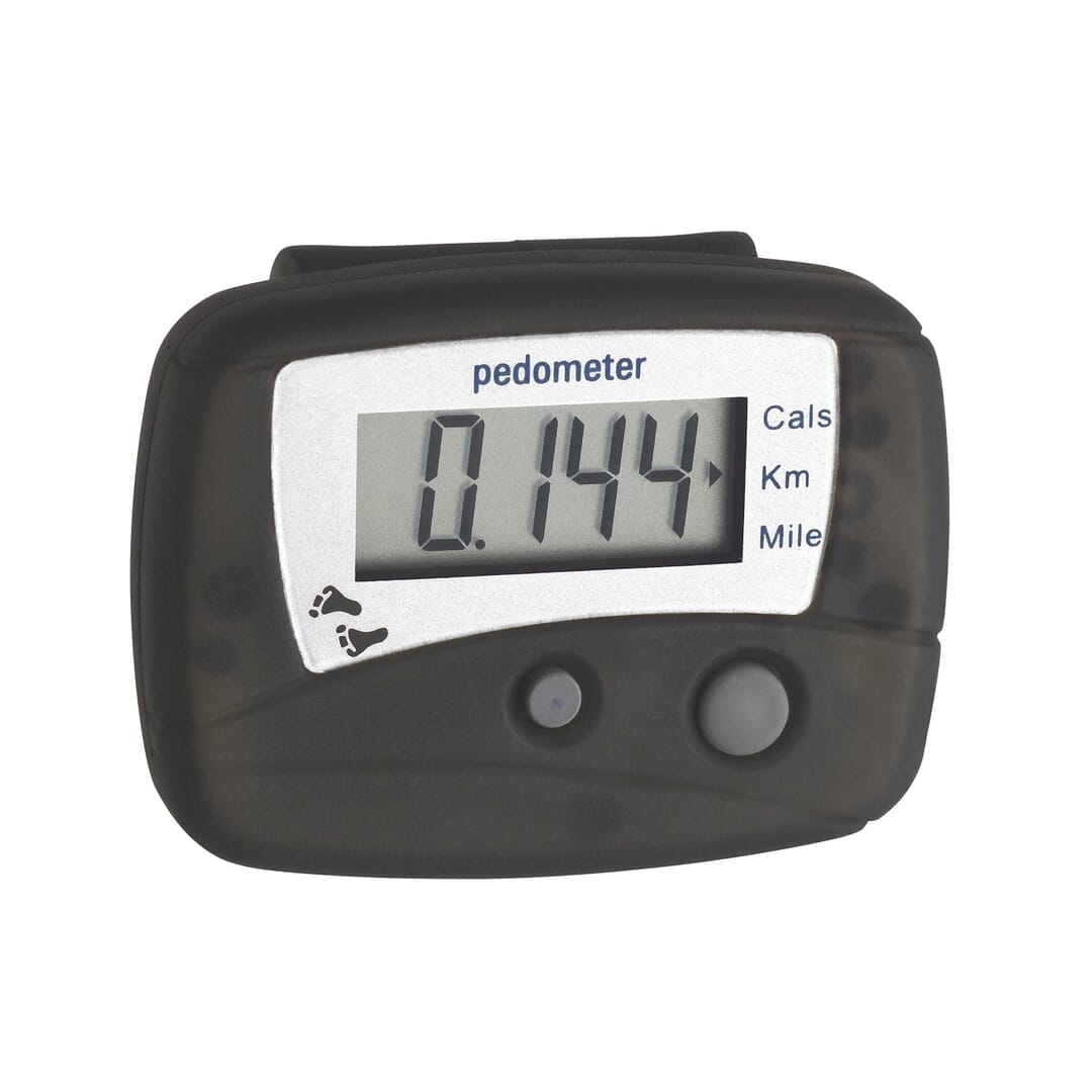 Blooming Weather Pedometro Elettronico Nero
