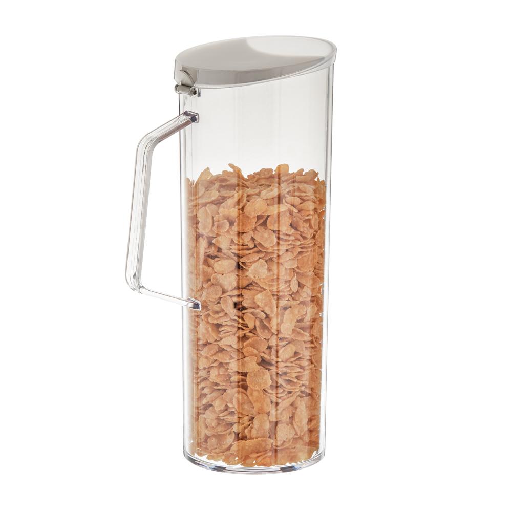 Brocca per cereali con coperchio