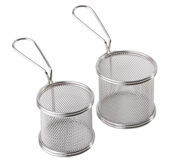 cestelli per frittura in acciaio inox
