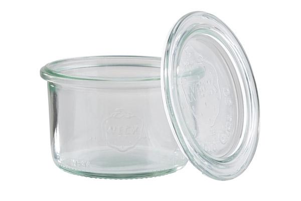 Bicchieri Weck con coperchio