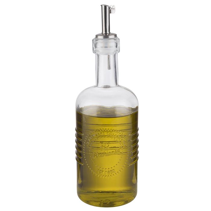Bottiglia di olio e aceto
