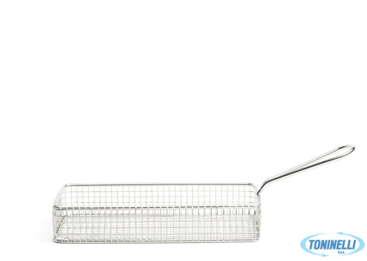 Comas Al Andalus - Mini Cestino Per Fritti Inox Cm 21X10 H4 7486 - 12767