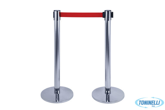 Medial International Spa Socio Unico Alfa-Colonna Inox Cm.36Xh.95 Con Nastro Ros