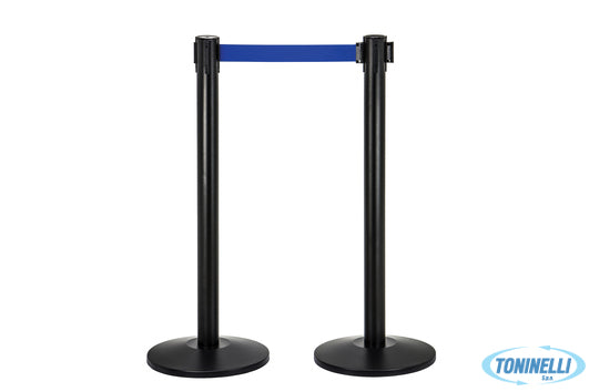 Medial International Spa Socio Unico Alfa-Colonna Metallo Nero Cm.36Xh.95 Con Na