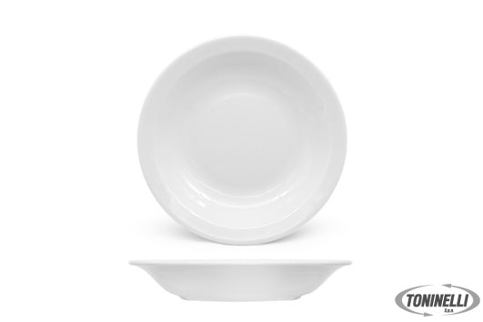 Zaklady Porcelany Stolowej Lubiana Amerika Bianco-Piatto Fondo Cm 21 Porcellana