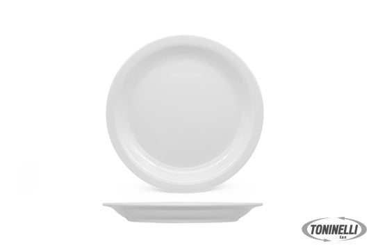 Zaklady Porcelany Stolowej Lubiana Amerika Bianco-Piatto Frutta Cm 21 Porcellana