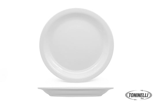 Zaklady Porcelany Stolowej Lubiana Amerika Bianco-Piatto Piano Cm 24 Porcellana