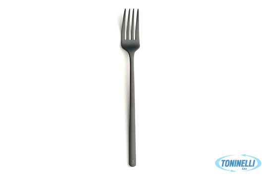 Comas Atlantida Atlantida Ice Black-Forchetta Tavola Inox 18-10 Cm.21,8 Mm.6 - 1