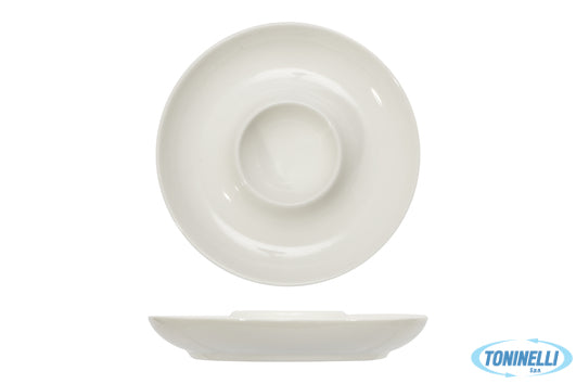 Import Tavola B.B. White-Piattino Portauovo Cm.13,2X2,1  Ba1027 - 9623